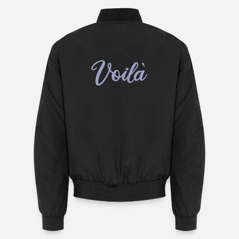Voilà - violet Bomber unisexe