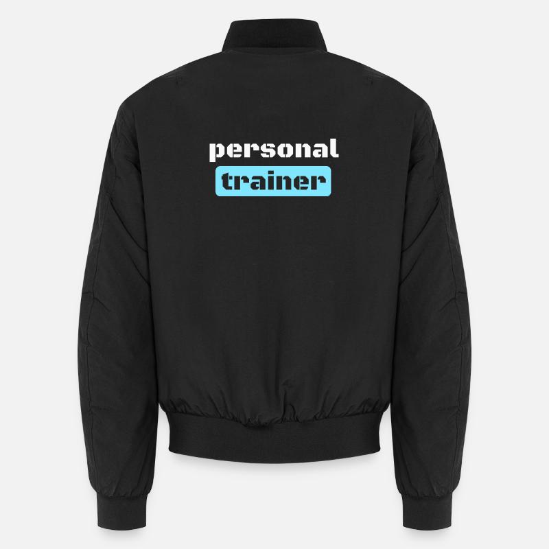 Personal Trainer Fitnesstrainer Unisex Bomberjacke