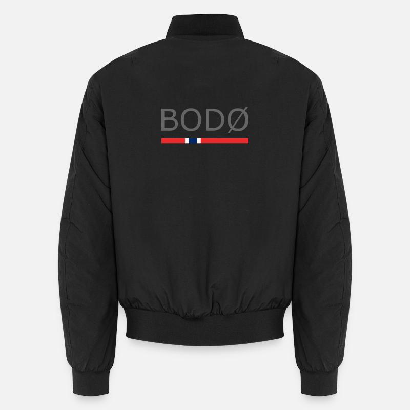 Bodo - Norway - Norge - Norwegen Unisex Bomber Jacket