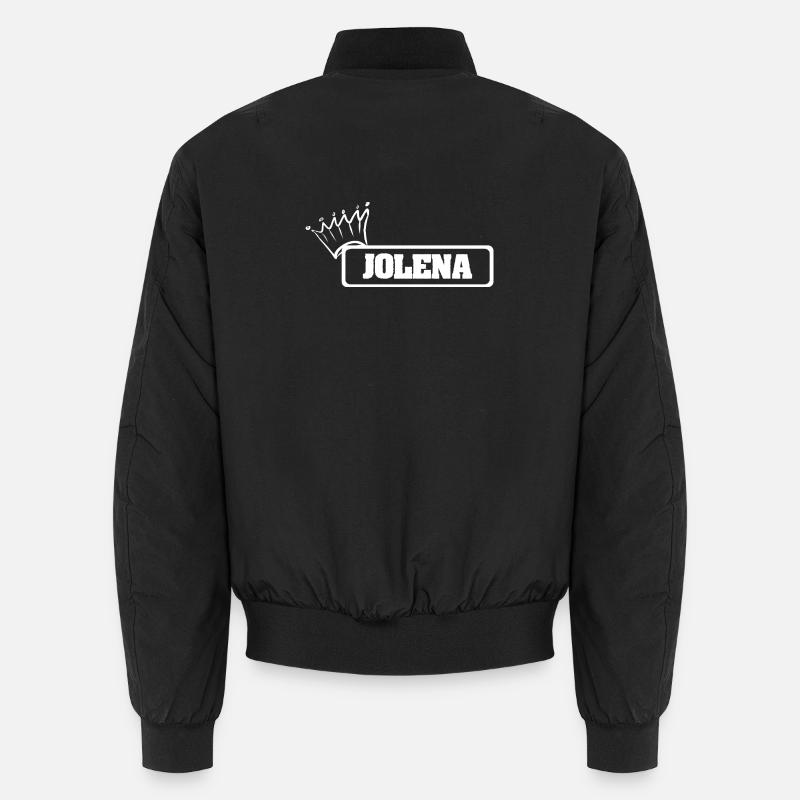 Krone Jolena - Unisex Bomberjacke - Schwarz