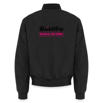 Girl Trip 2026 Gir des filles Strip des filles Strip des filles - Bomber unisexe - noir - Dos - AI Model Male 185 light (185cm)