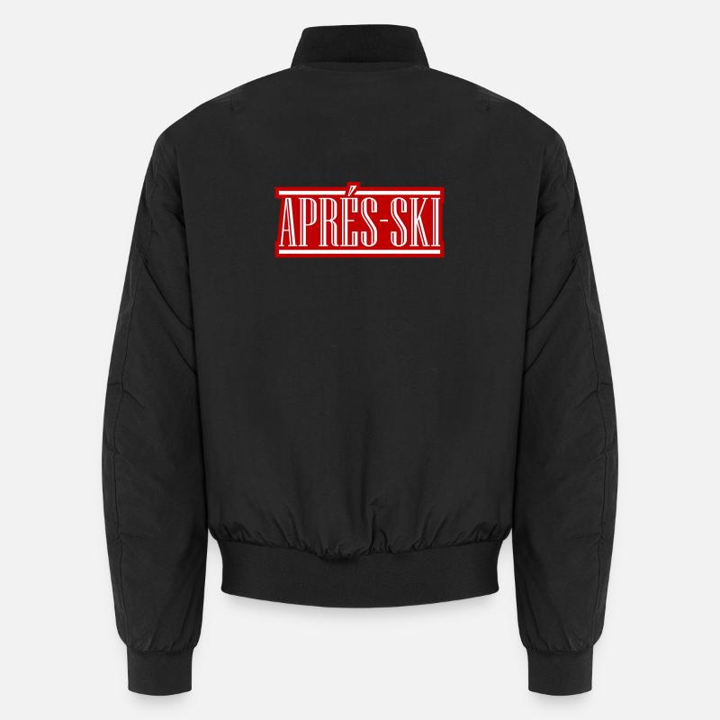 Apres Ski - Unisex Bomberjacke - Schwarz