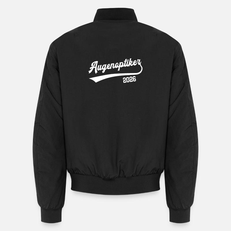 Optician 2026 Apprenticeship Profession Optician Master Unisex Bomber Jacket