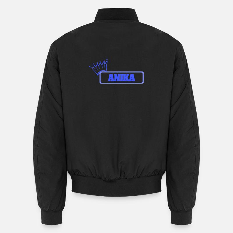Daughter Anika - Unisex Bomber Jacket - black