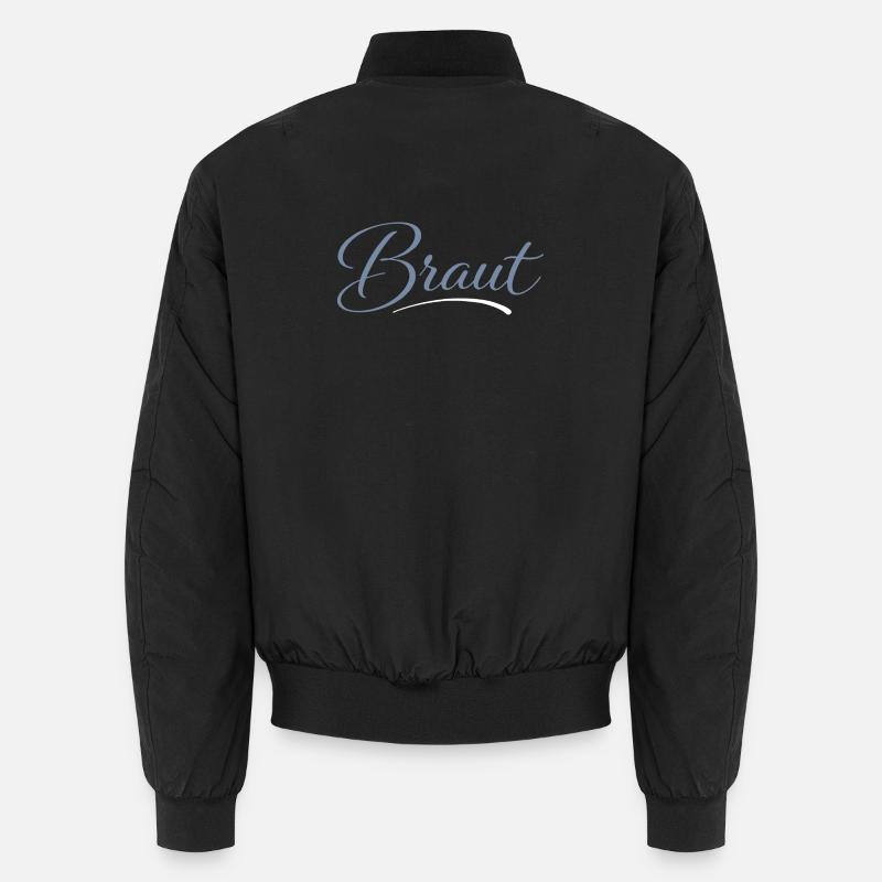 Braut - Unisex Bomberjacke - Schwarz