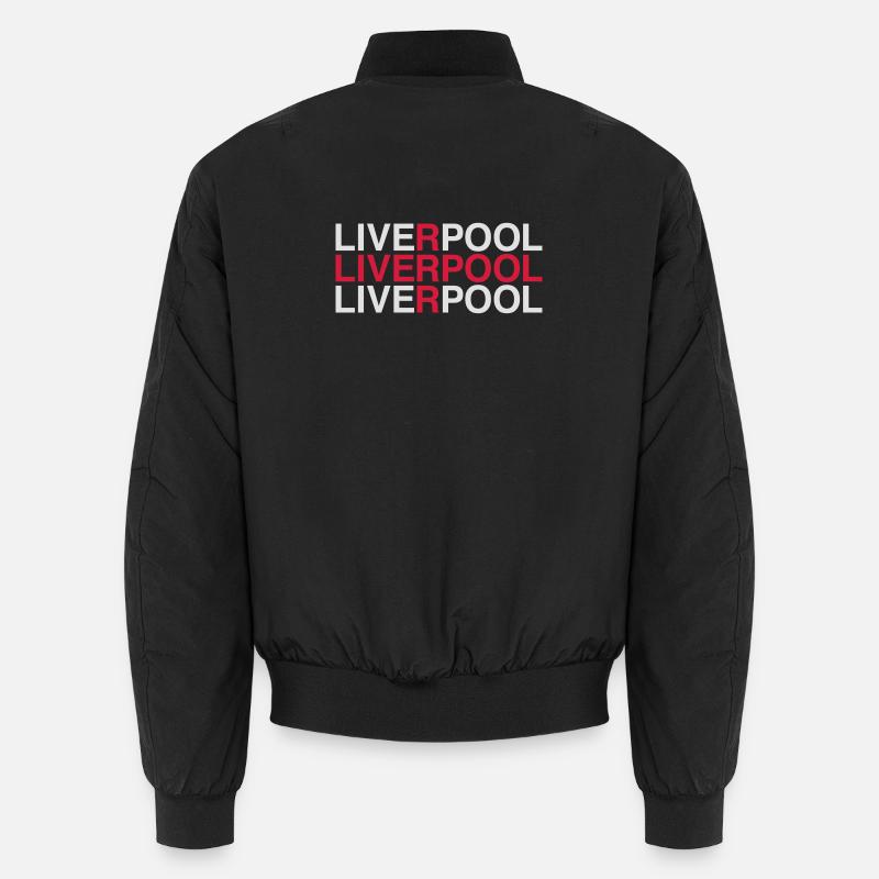 LIVERPOOL Union Jack Flag Unisex Bomberjacke