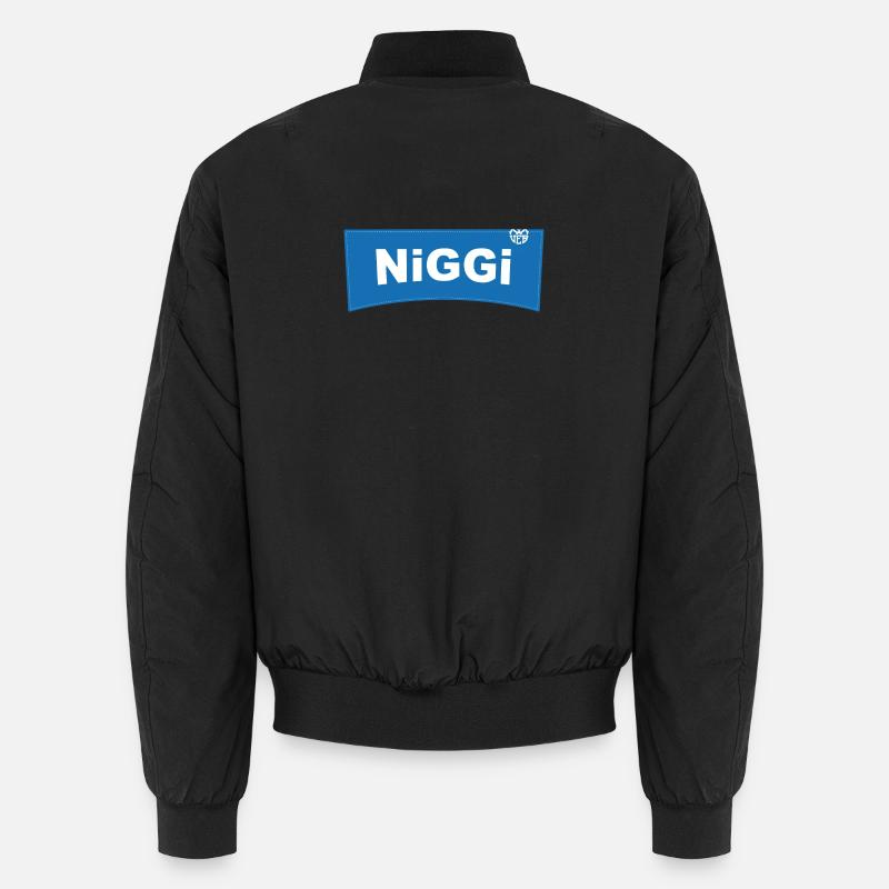Niggi - Unisex Bomberjacke - Schwarz