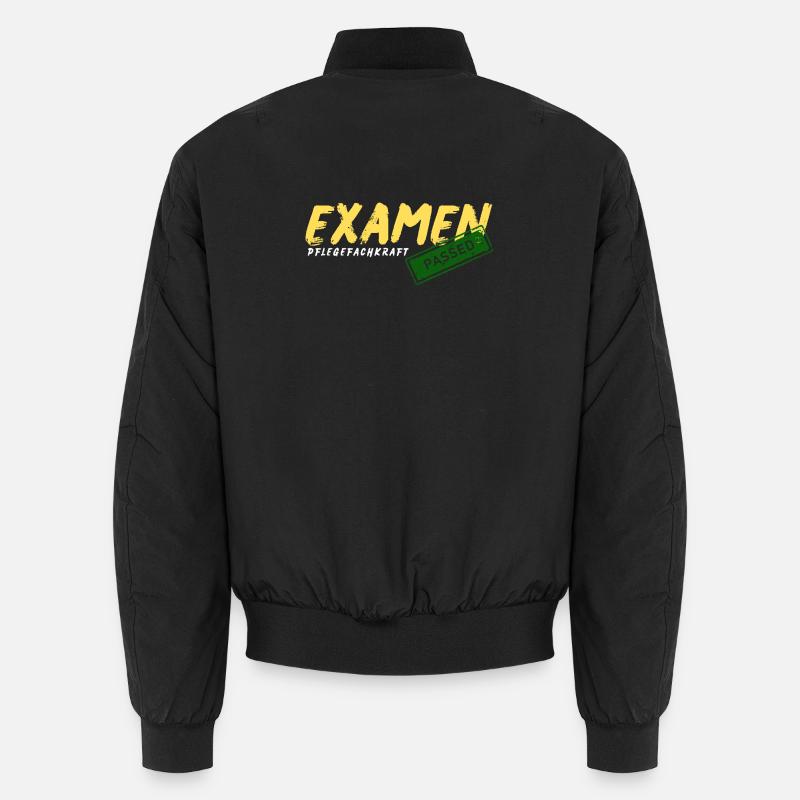 Examen Pflegefachkraft Unisex Bomberjacke