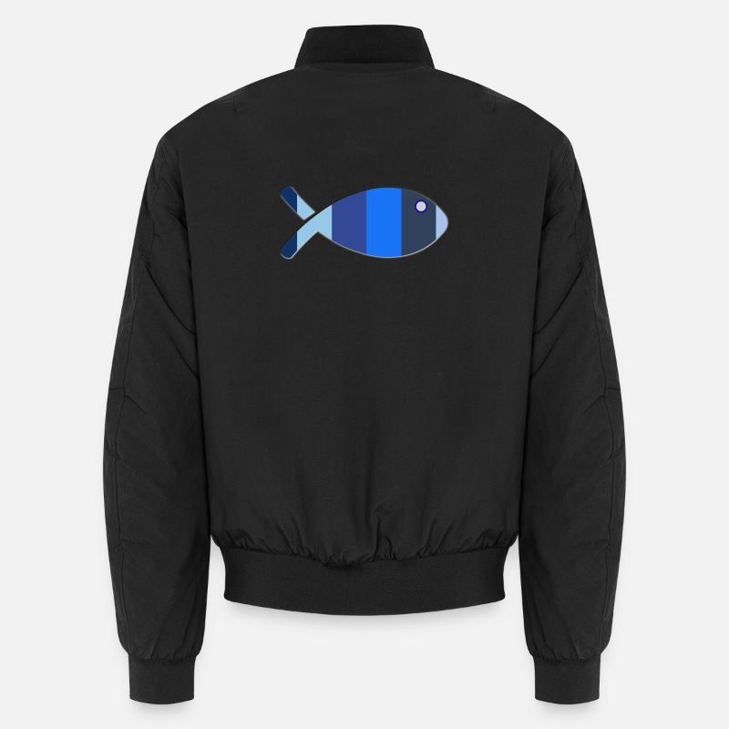 POISSON Bomber unisexe