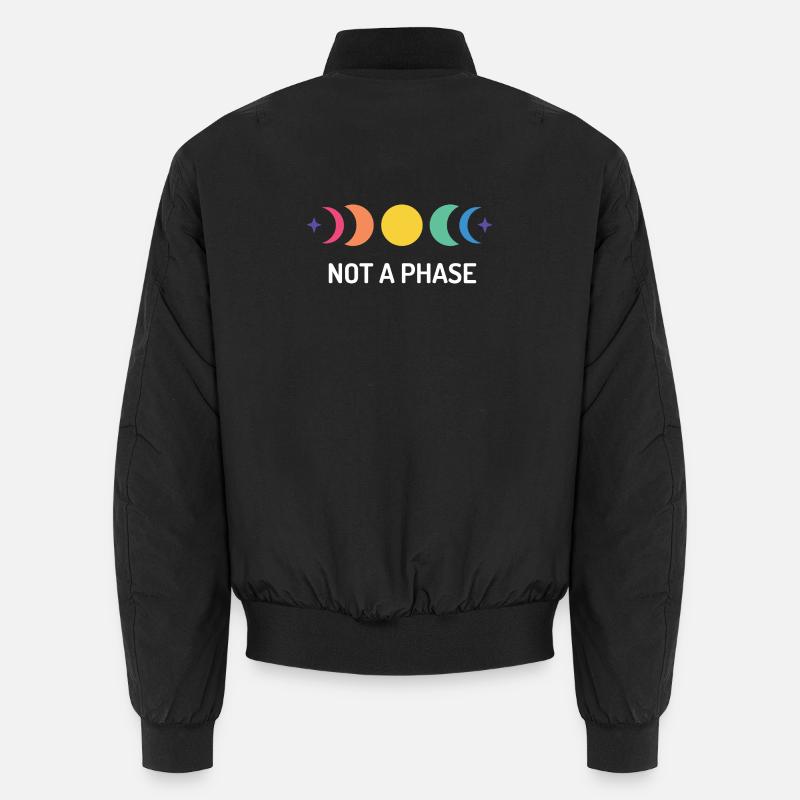 LGBT Pride Month - Not A Phase Unisex Bomber Jacket
