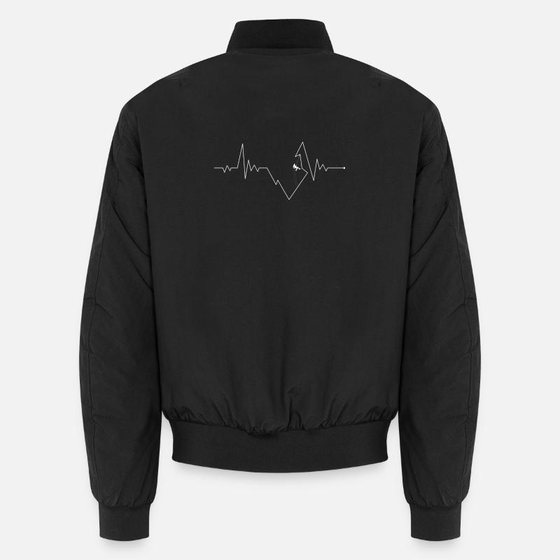 Herzschlag Diamond Dancer - Unisex Bomberjacke - Schwarz