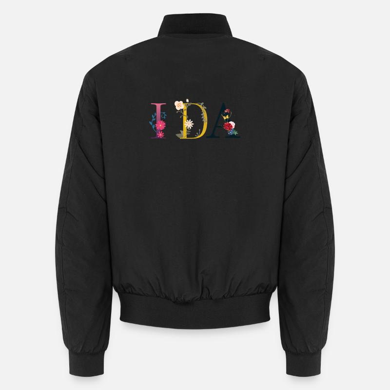 Ida - Unisex Bomberjacke - Schwarz