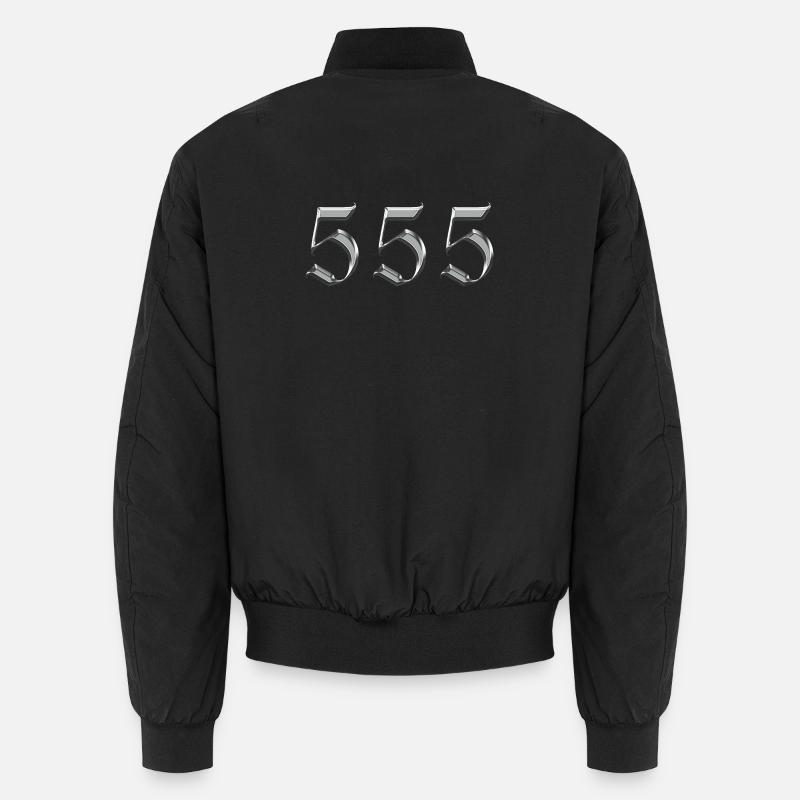 Angel Nummer 555 Change Unisex Bomberjacke