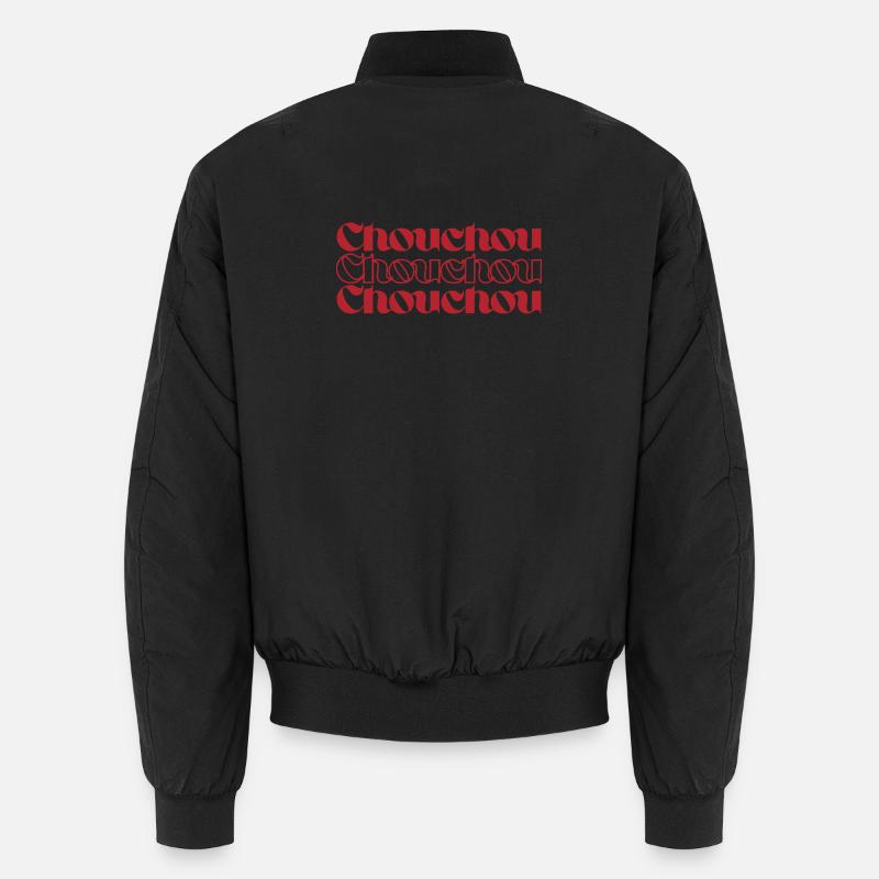 Haargummi - Unisex Bomberjacke - Schwarz