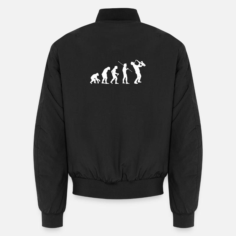 Évolution vers le saxophoniste Gift Music Bomber unisexe