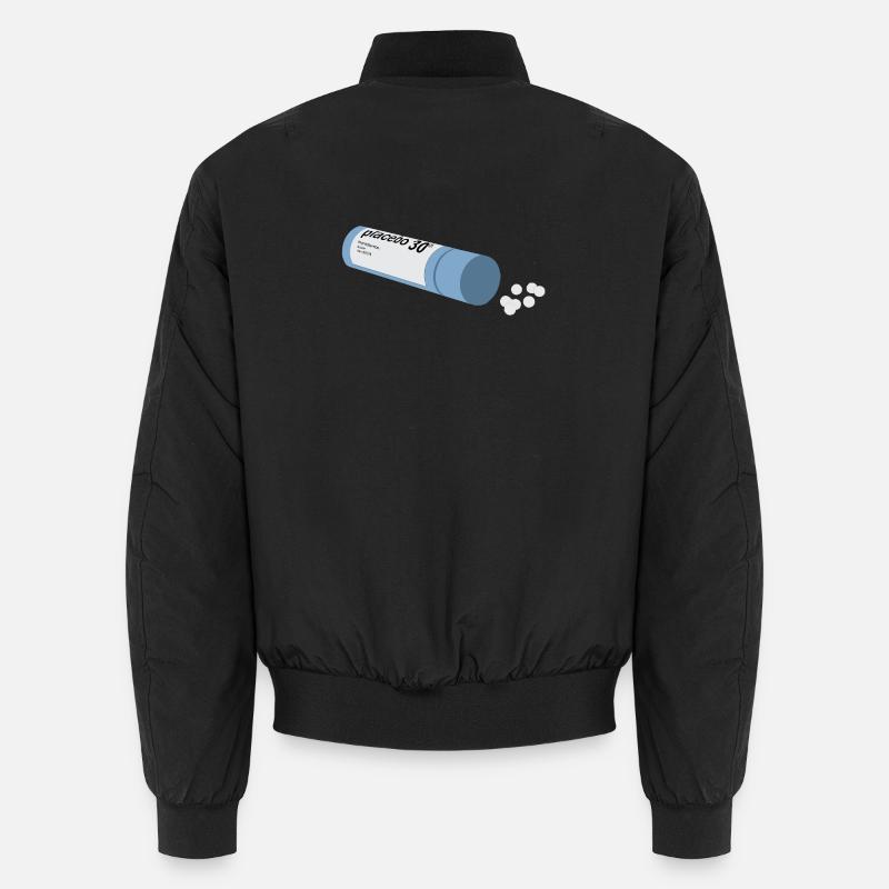 Placebopathie - Bomber unisexe - noir