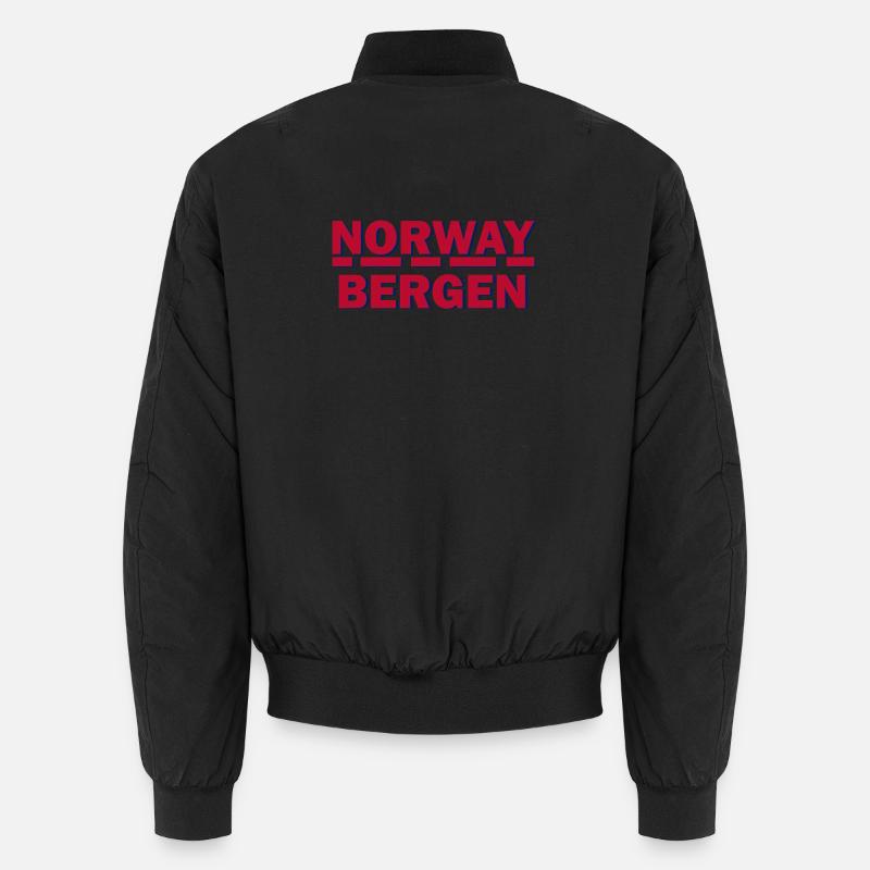 Norwegen: Bergen Unisex Bomberjacke
