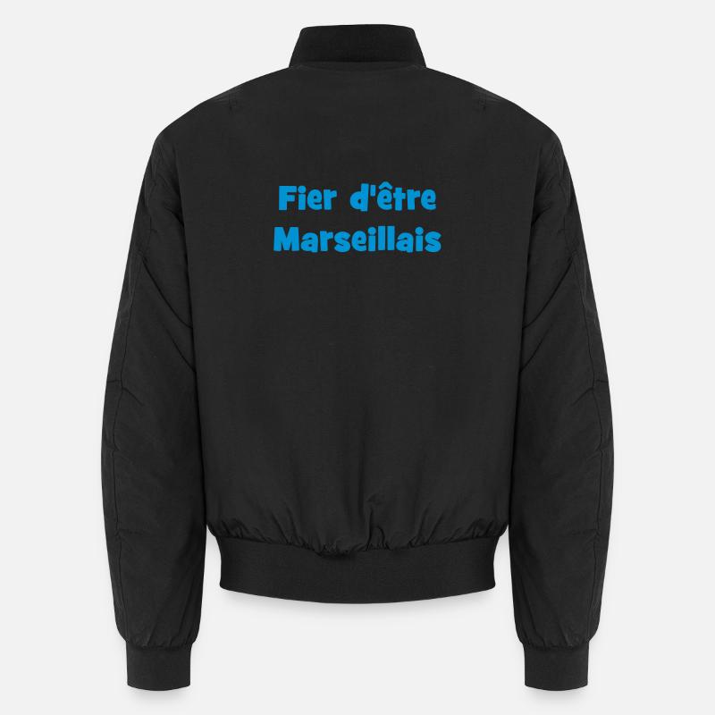 Fier d'être marseillais Bomber unisexe