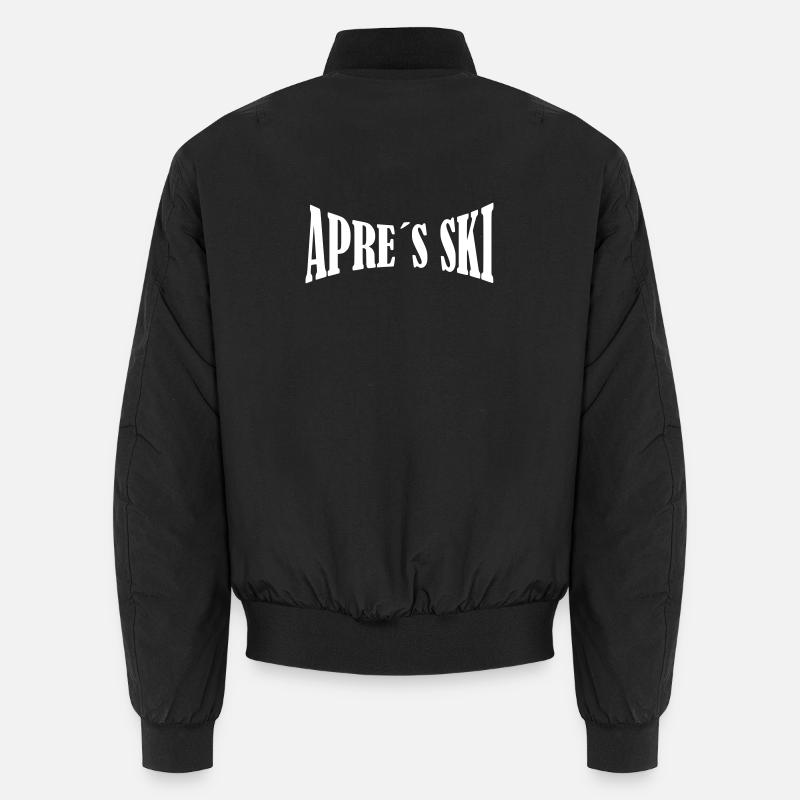 apres ski shirt - Unisex Bomberjacke - Schwarz