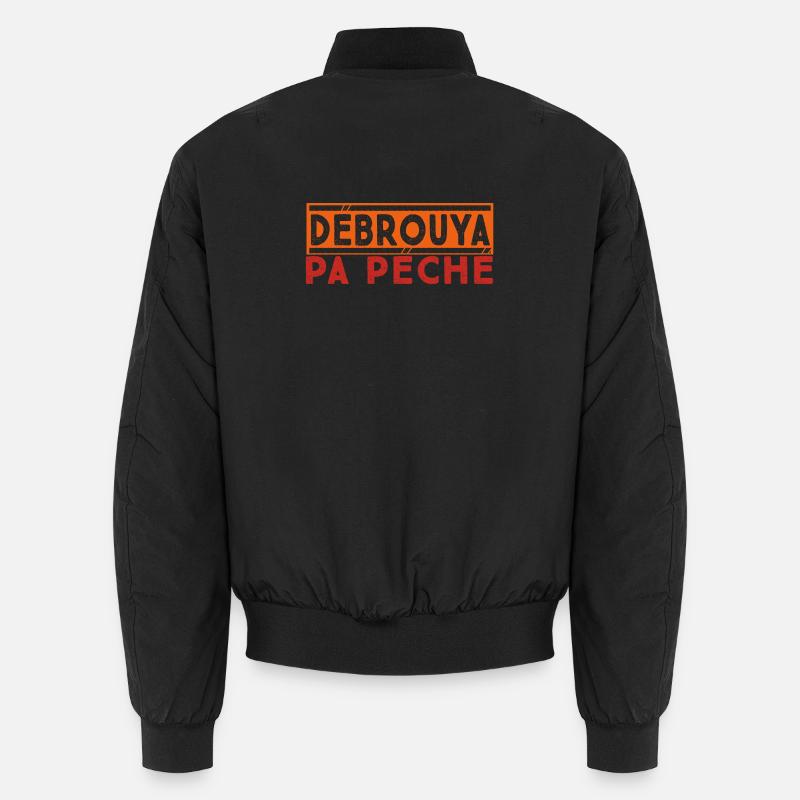 débrouya pa péché proverbe créole Bomber unisexe