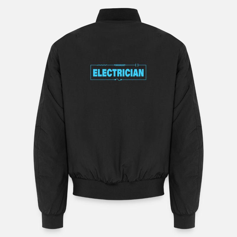 ÉLECTRICIEN - Bomber unisexe - noir