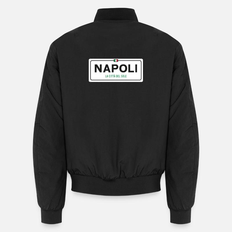 Napoli place name sign Unisex Bomber Jacket