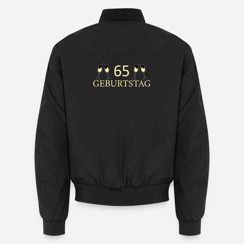 65.Geburtstag 65 Jahre Unisex Bomberjacke