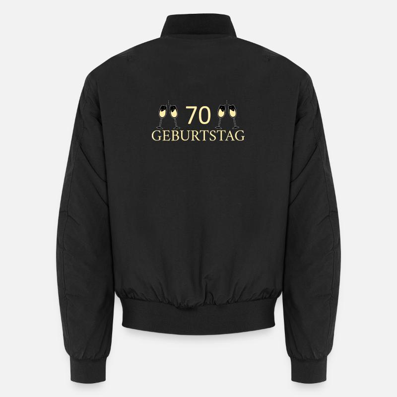 70th birthday 70 years Unisex Bomber Jacket