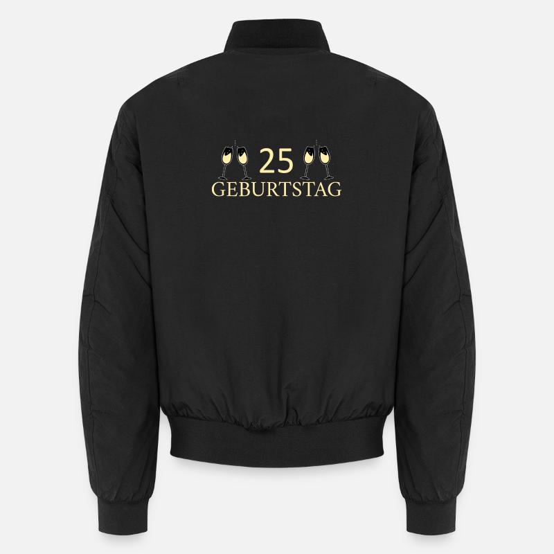 25th Birthday 25 Years Unisex Bomber Jacket