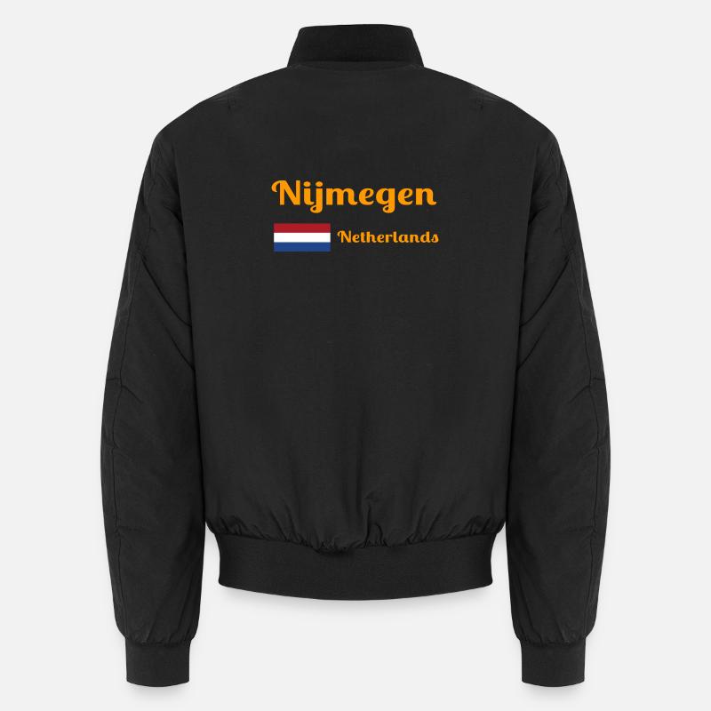 Nijmegen Netherlands- Stylish prints Unisex Bomber Jacket