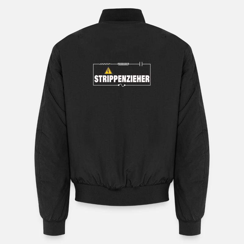 String-puller Unisex Bomber Jacket