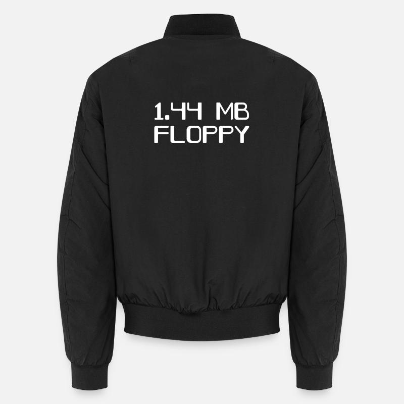 Floppy Disk 90er Jahre Speicher Unisex Bomberjacke