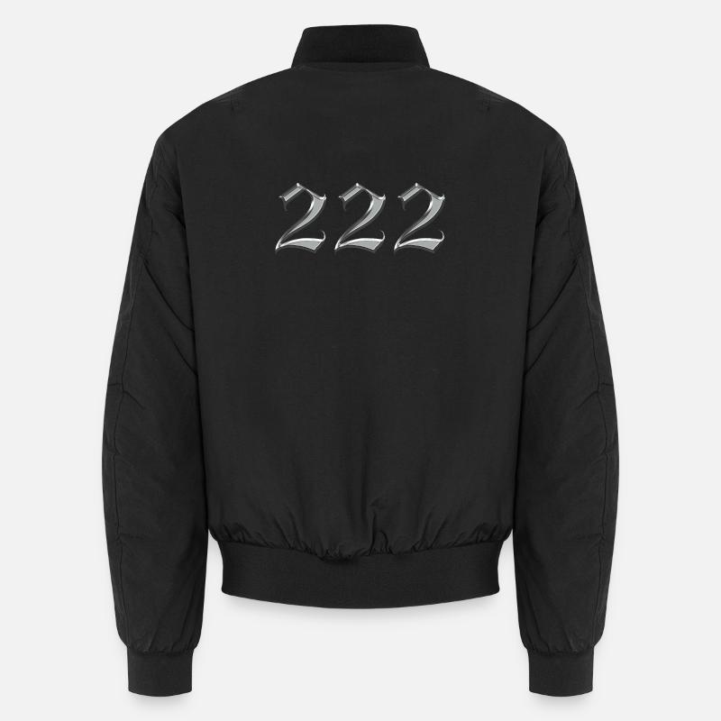 Alignement de l’Ange Numéro 222 Bomber unisexe