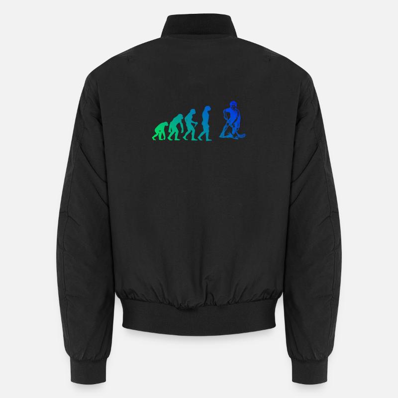 Statement for all floorball Unisex Bomber Jacket
