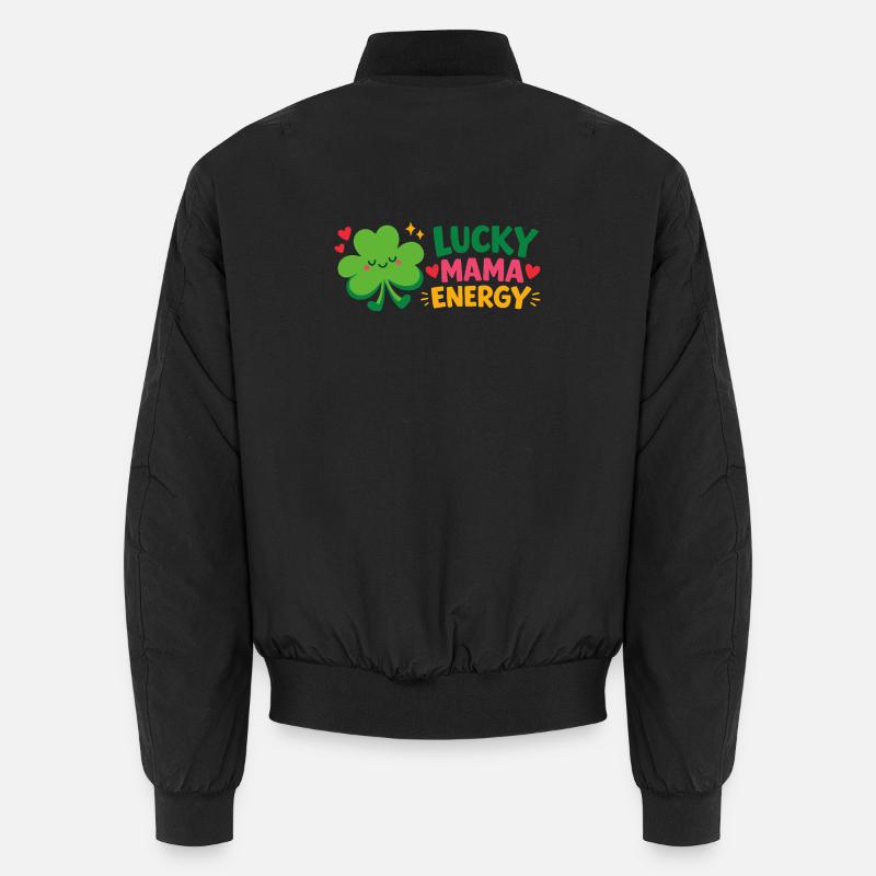 Lucky Mama Energy Unisex Bomber Jacket