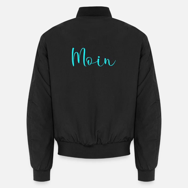 MOIN - Unisex Bomberjacke - Schwarz