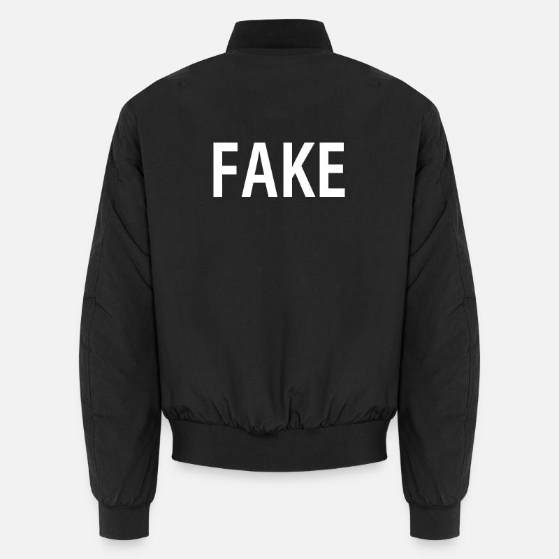 Fake Unisex Bomber Jacket