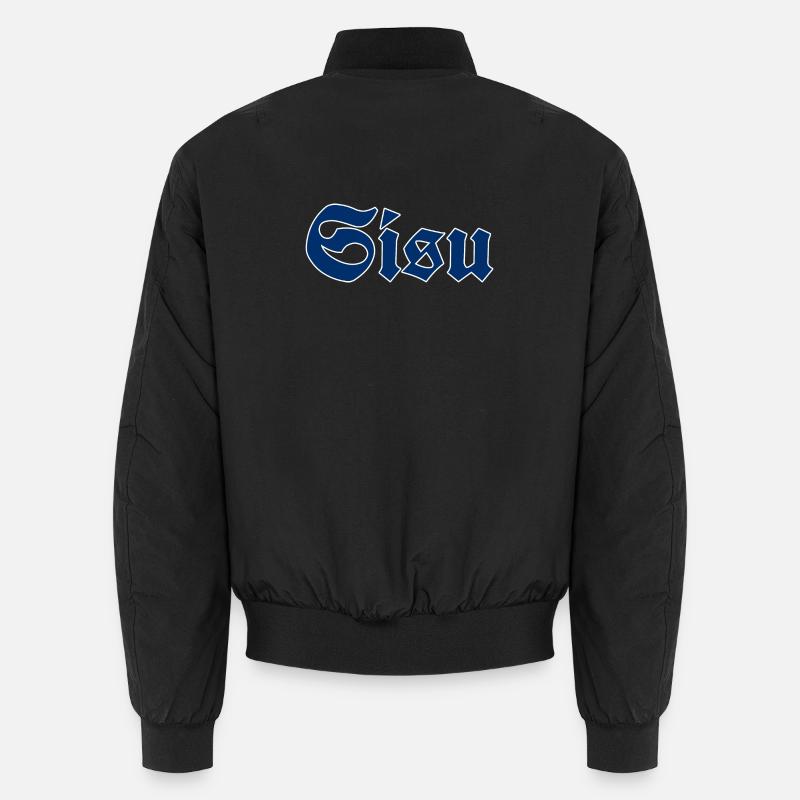 Gedärme - Unisex Bomberjacke - Schwarz