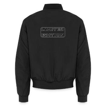 Edition limitée Unique Cool Crazy Fashion - Bomber unisexe - noir - Dos - AI Model Male 185 light (185cm)