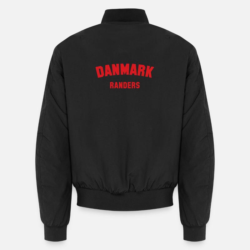 RANDERS Denmark Dänemark - Unisex Bomber Jacket - black
