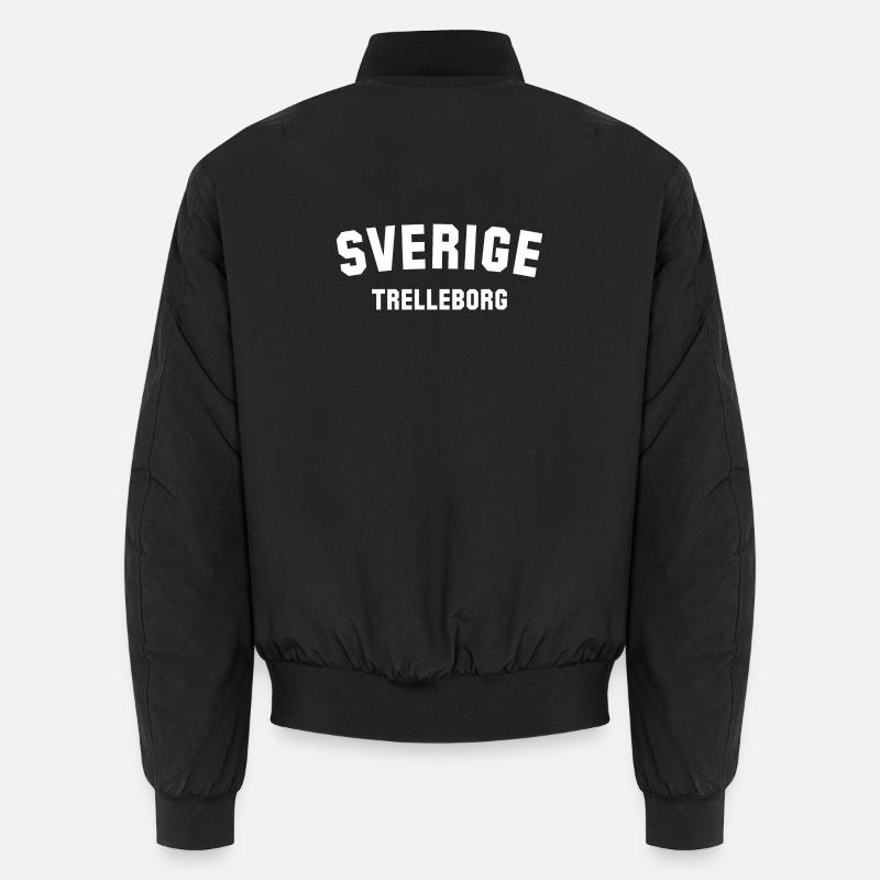 TRELLEBORG Suède Schweden - Bomber unisexe - noir