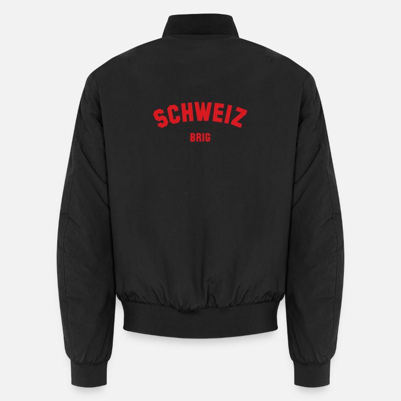 BRIG Switzerland Schweiz Unisex Bomberjacke