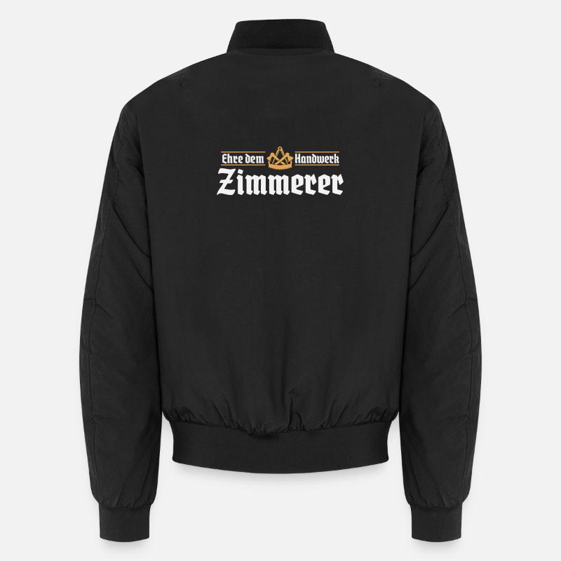 Carpenter craft carpenter guild sign Unisex Bomber Jacket