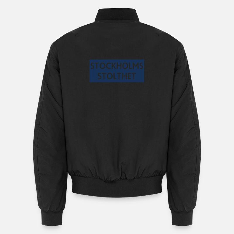 Stockholm Pride - Unisex Bomber Jacket - black