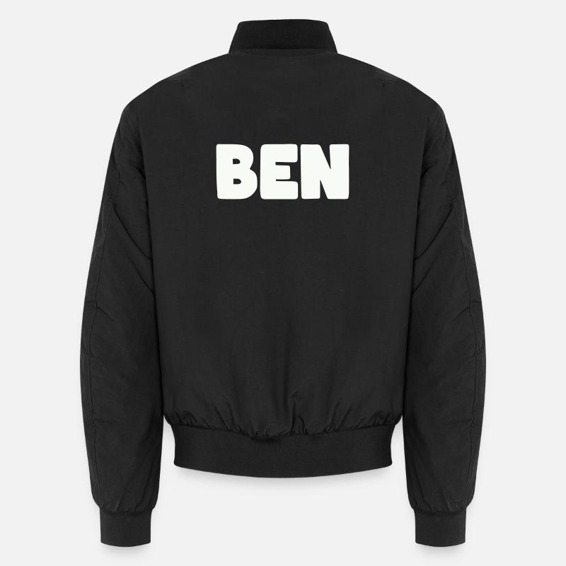 Ben Name Unisex Bomber Jacket
