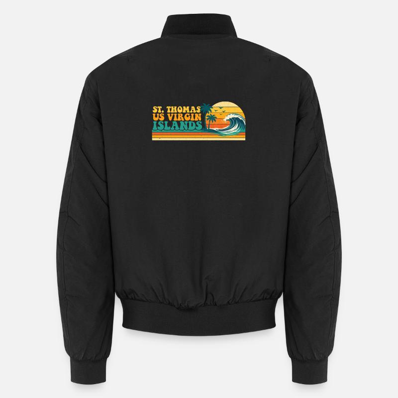 St. Thomas Virgin Islands Spring Break Cruise Trip Unisex Bomber Jacket