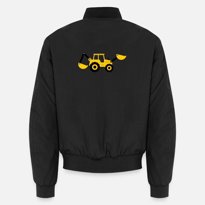 Excavator Unisex Bomber Jacket