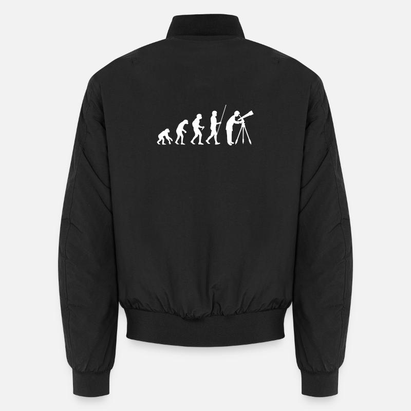 Astronomy Evolution Unisex Bomber Jacket