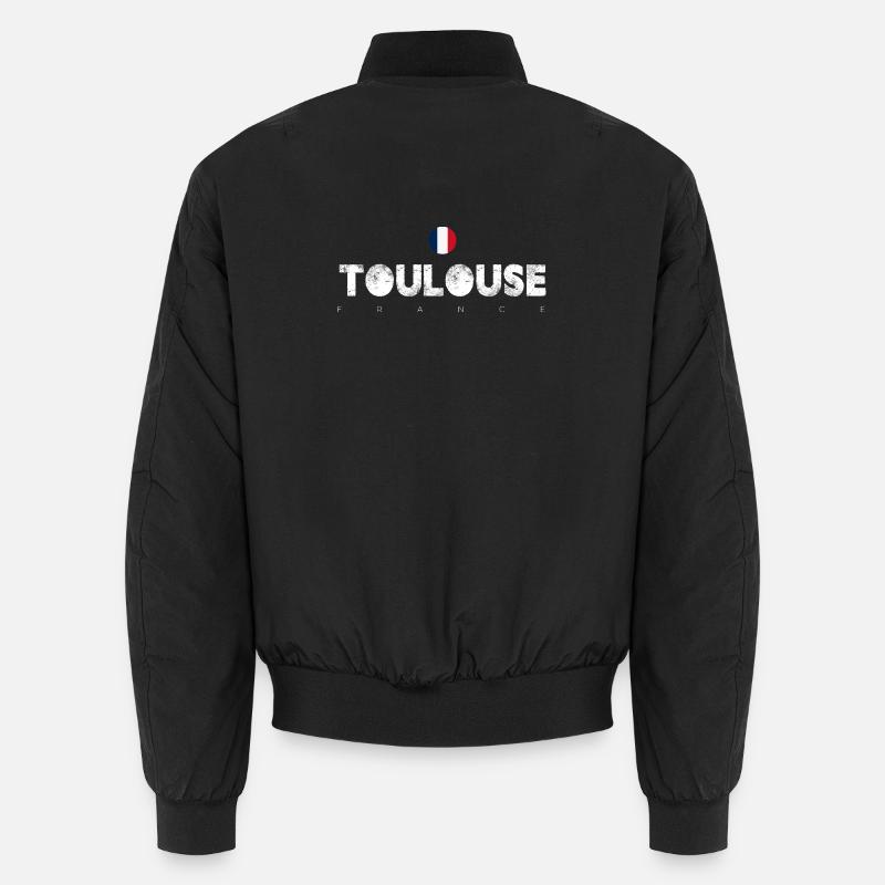 Toulouse - Unisex Bomberjacke - Schwarz