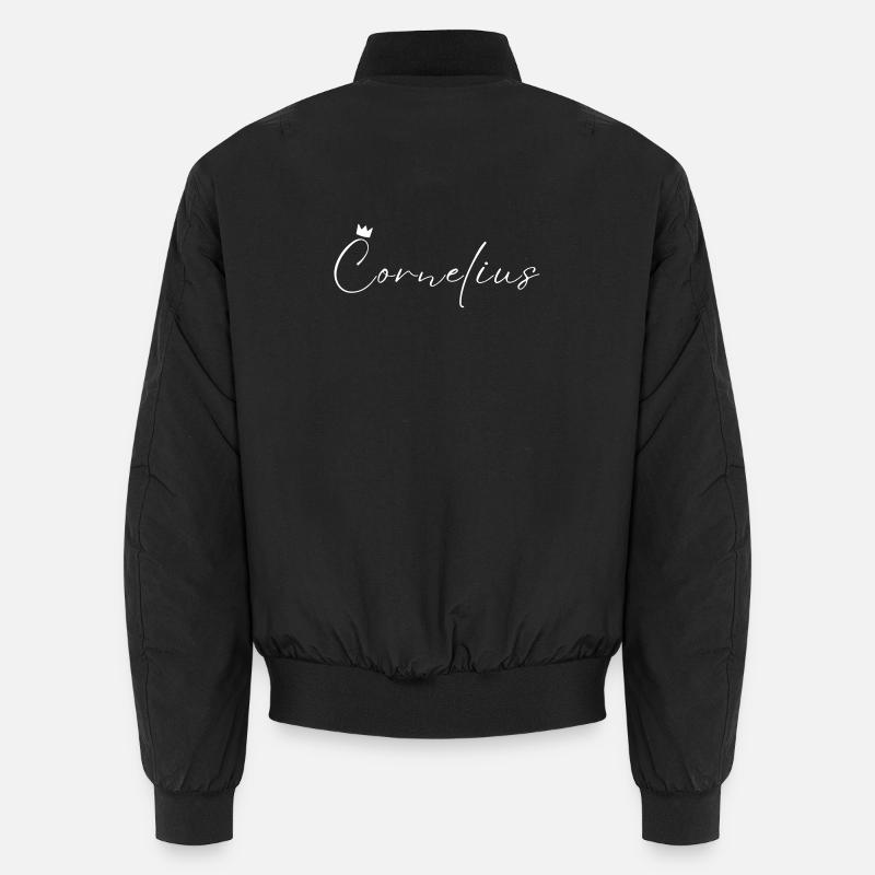 Cornelius Name mit C Jungenname Junge Geburt Baby Unisex Bomberjacke